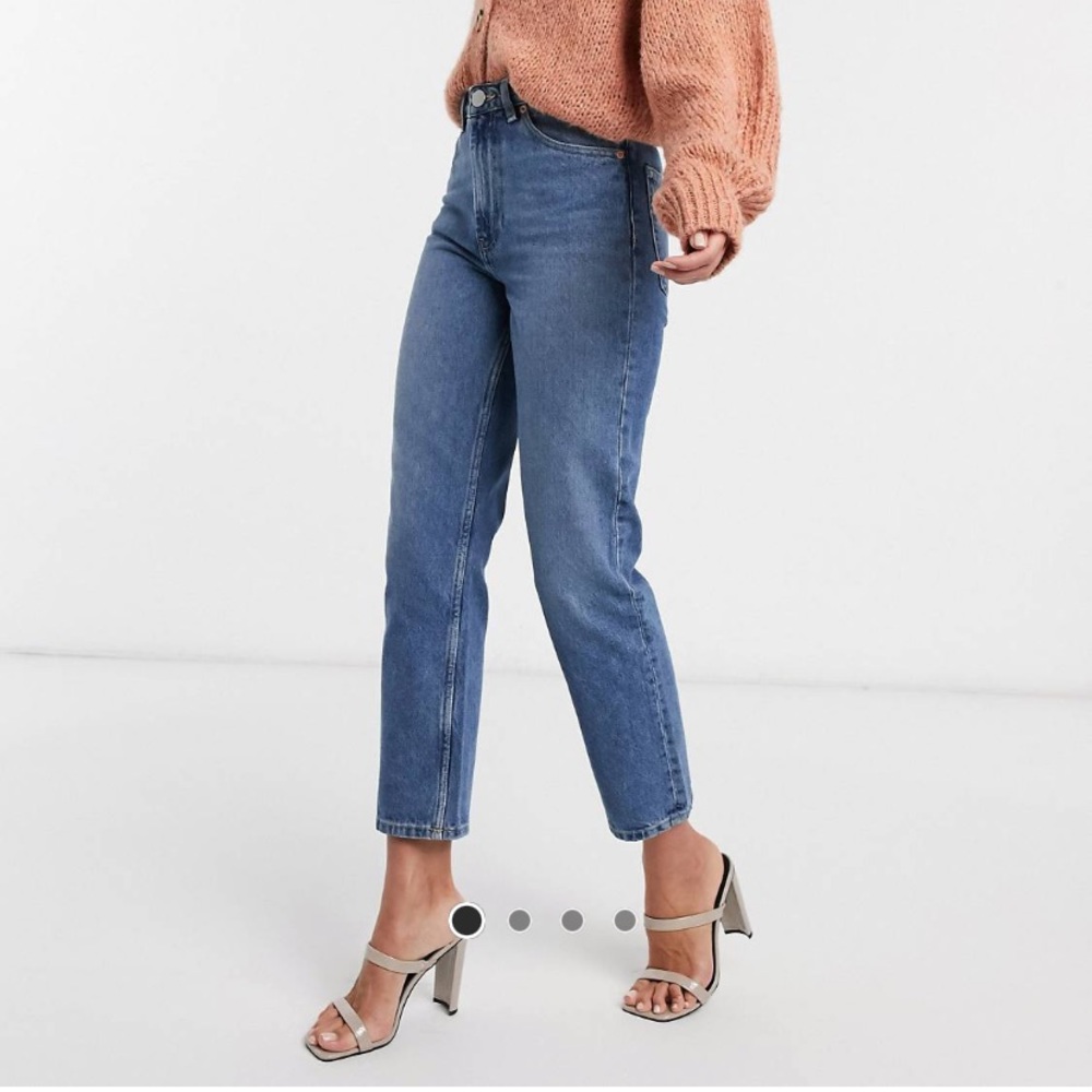 ASOS Recycled Denim Straight Leg Jean